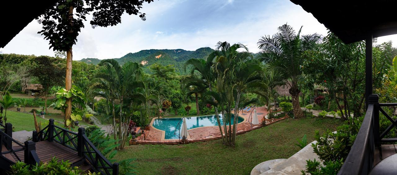 Hillside - Nature Lifestyle Lodge Luang Prabang Exteriör bild
